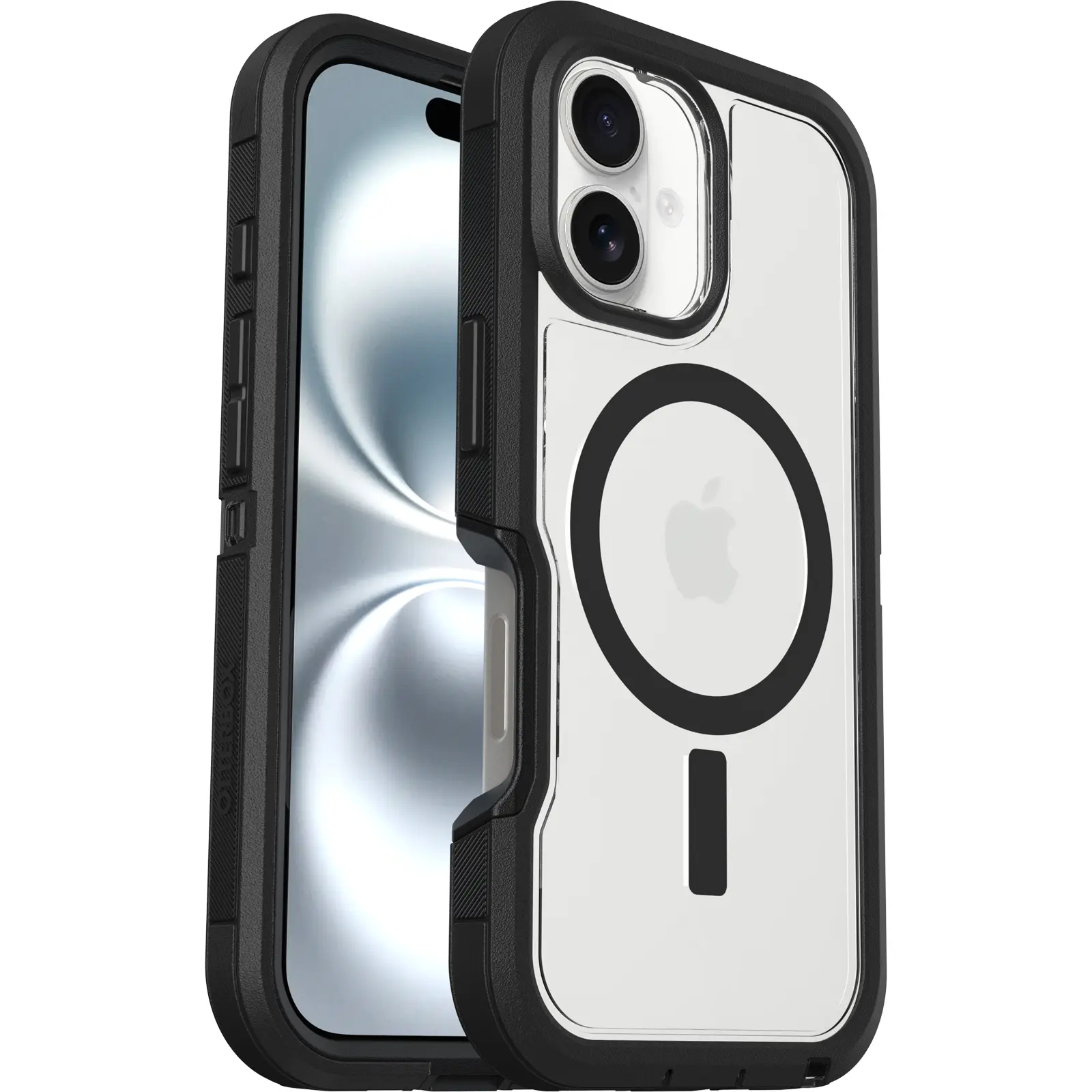 Defender XT Cover iPhone 16 Sort/gennemsigtig