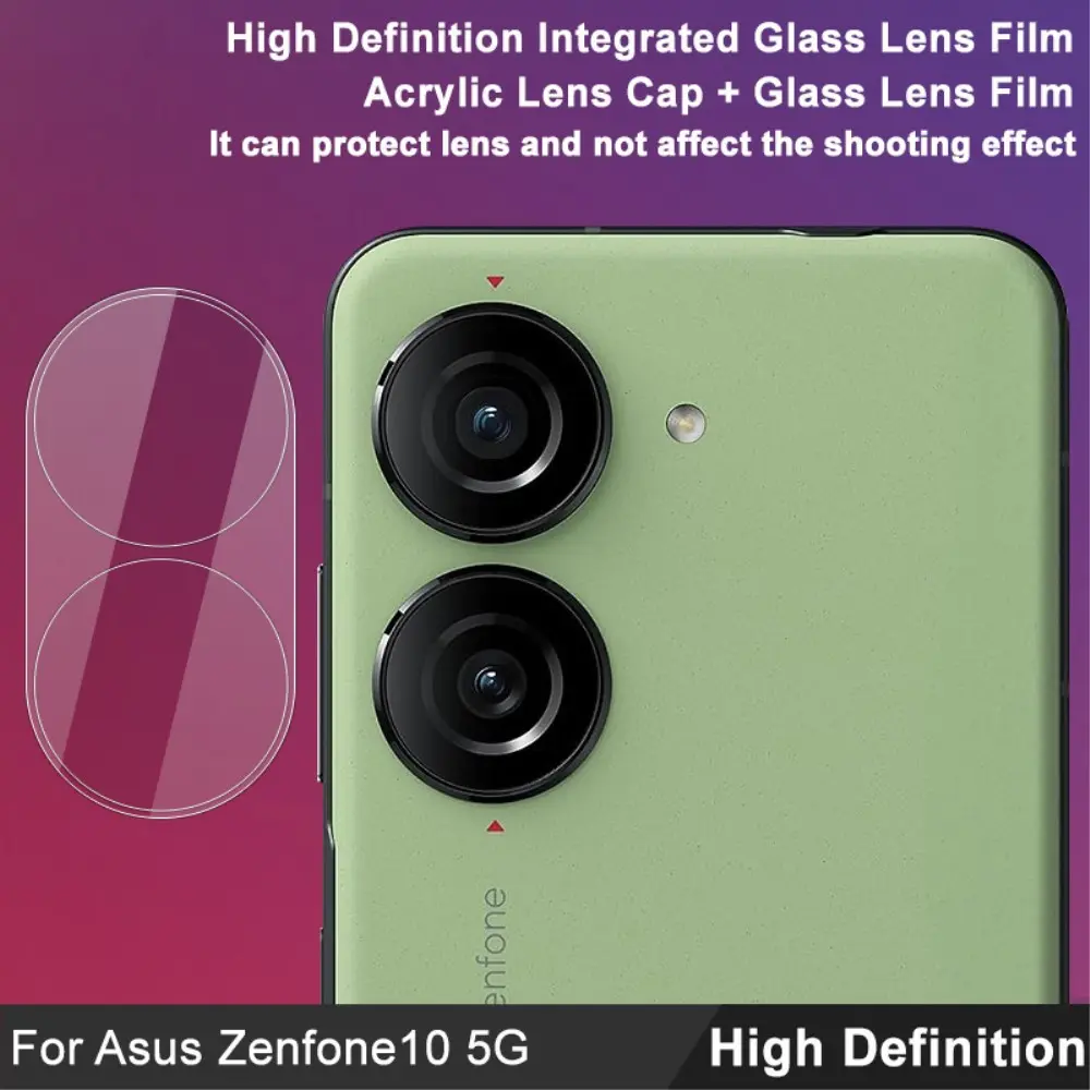 Härdat Glas 0.2mm Linsskydd Asus ZenFone 10 Genomskinlig