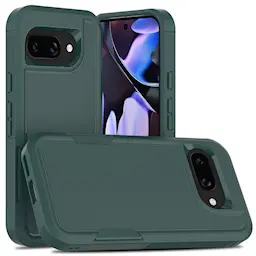 Google Pixel 9a Hybridcover Off-road, Grøn
