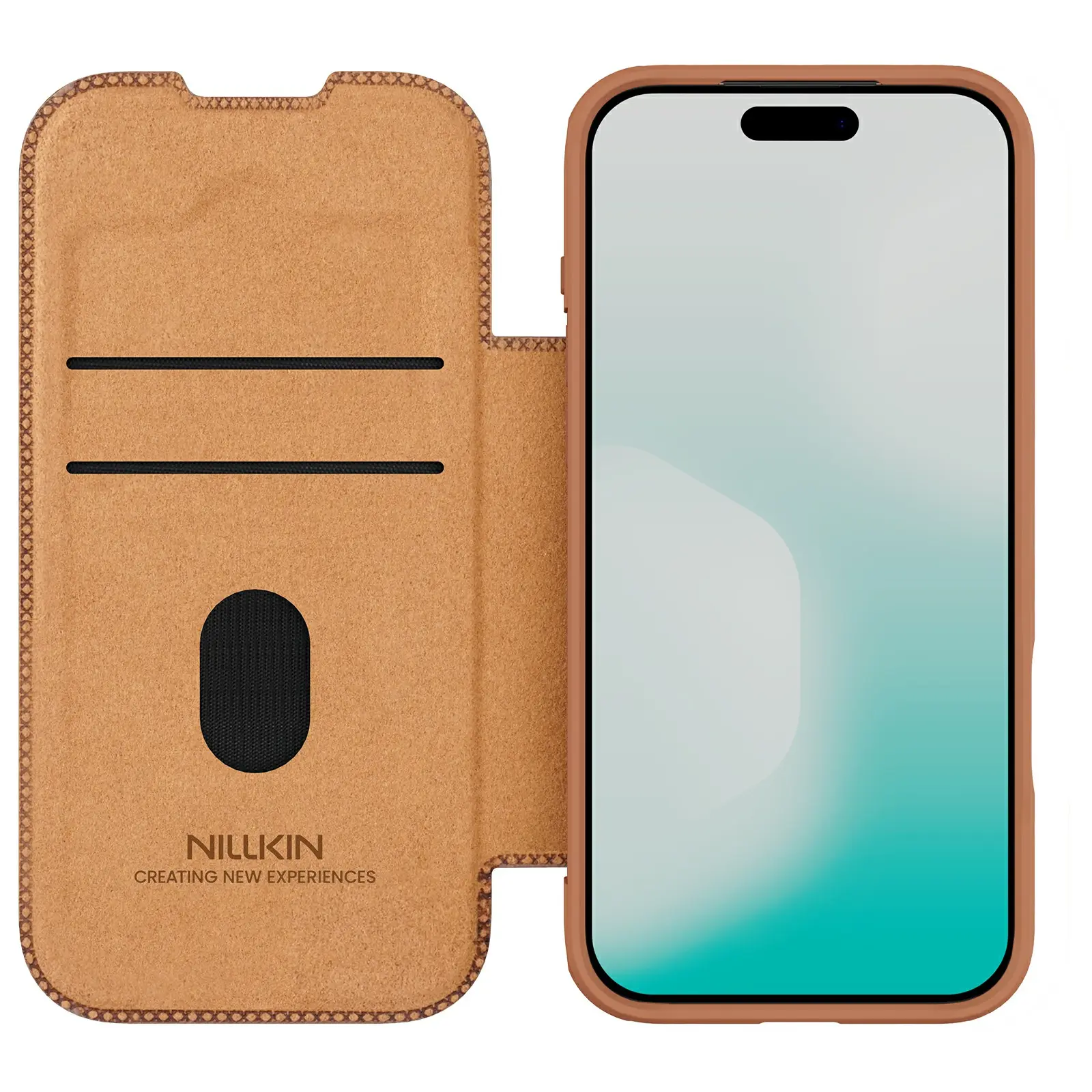 Qin Pro CamShield iPhone 17 Pro Brun