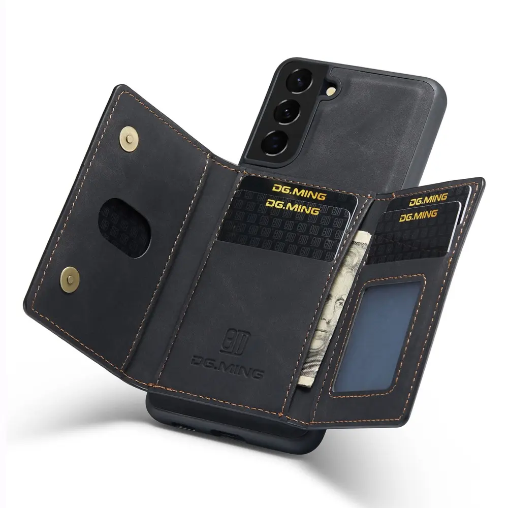 Magnetic Card Slot Case Samsung Galaxy S24 Plus Svart