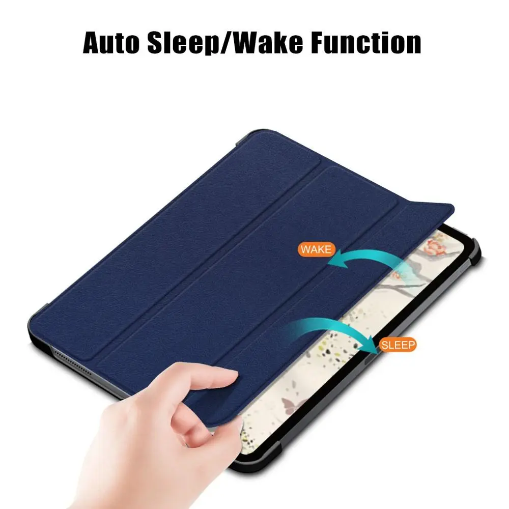 Fodral Tri-fold Apple iPad Air 10.9 5th Gen (2022) Blå