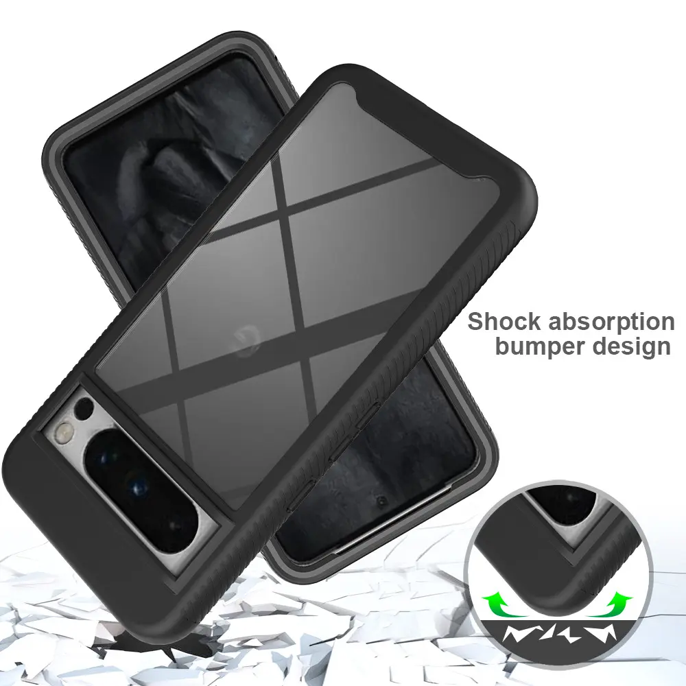 Full Protection Case Google Pixel 8 Pro Svart