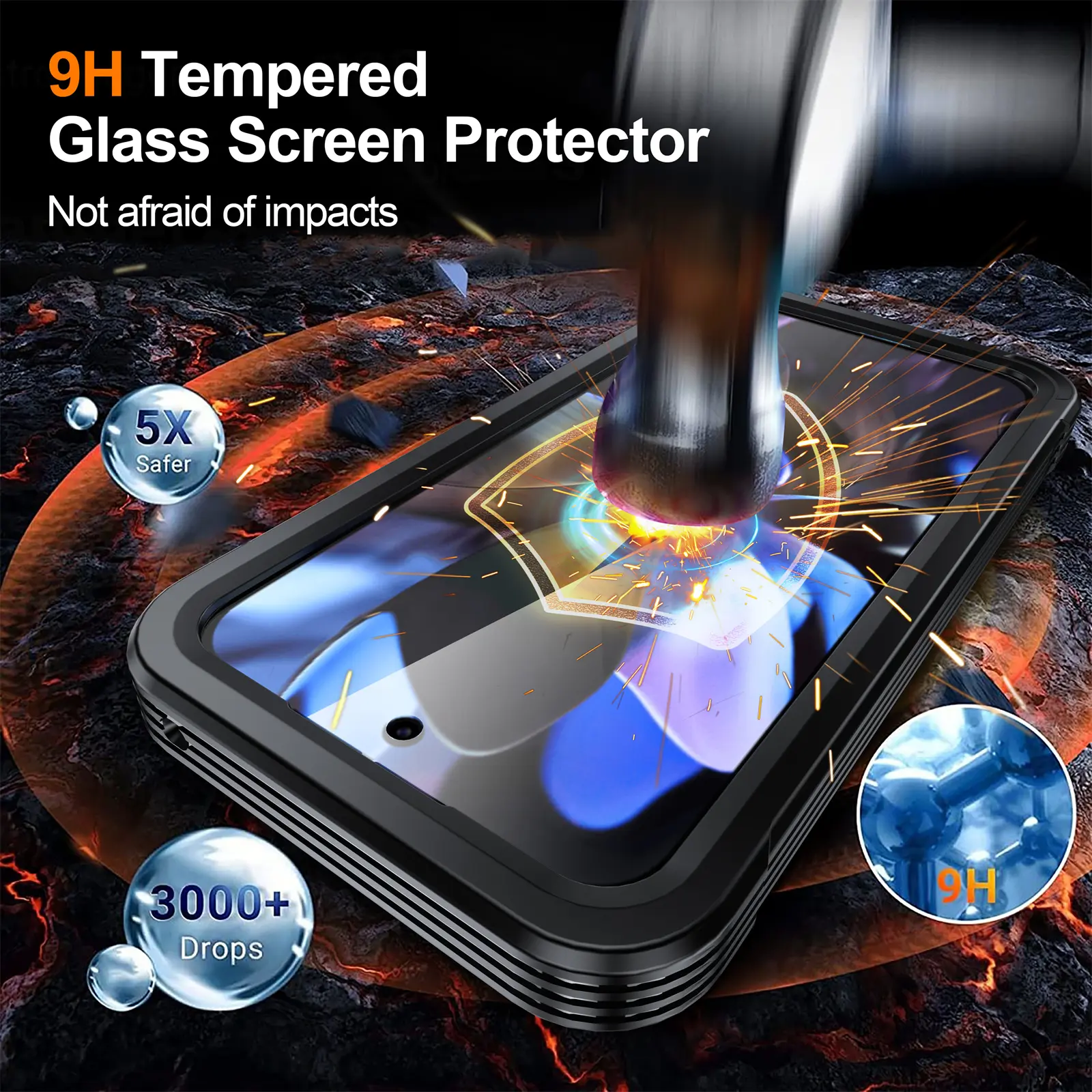 Full Protection MagSafe Case Google Pixel 11 Pro Svart
