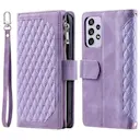 Pung Taske Samsung Galaxy A52 5G Quilted Lilla