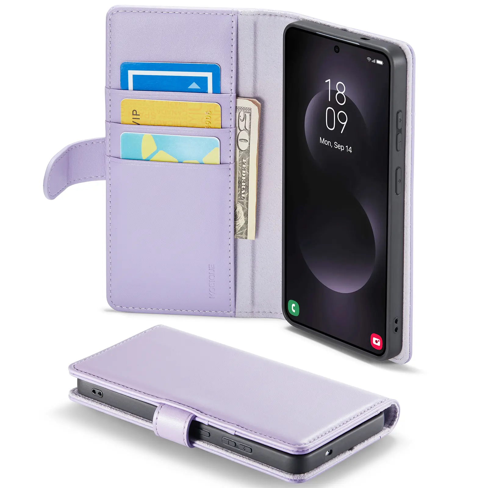 Ægte Læderetui Samsung Galaxy S26 Ultra Lilla