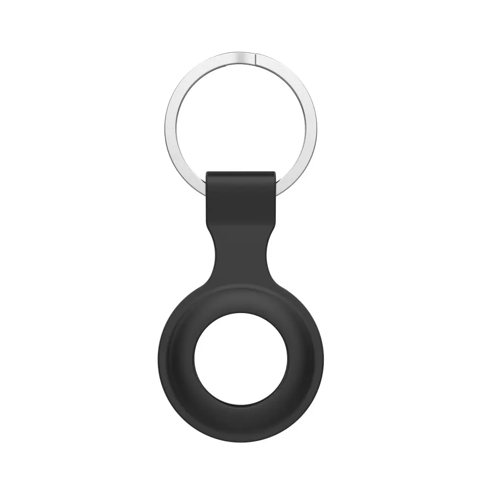 Nyckelring Silikon Apple AirTag Svart
