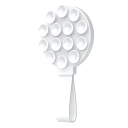 Mobilholder med sugekopper MagSafe hvit