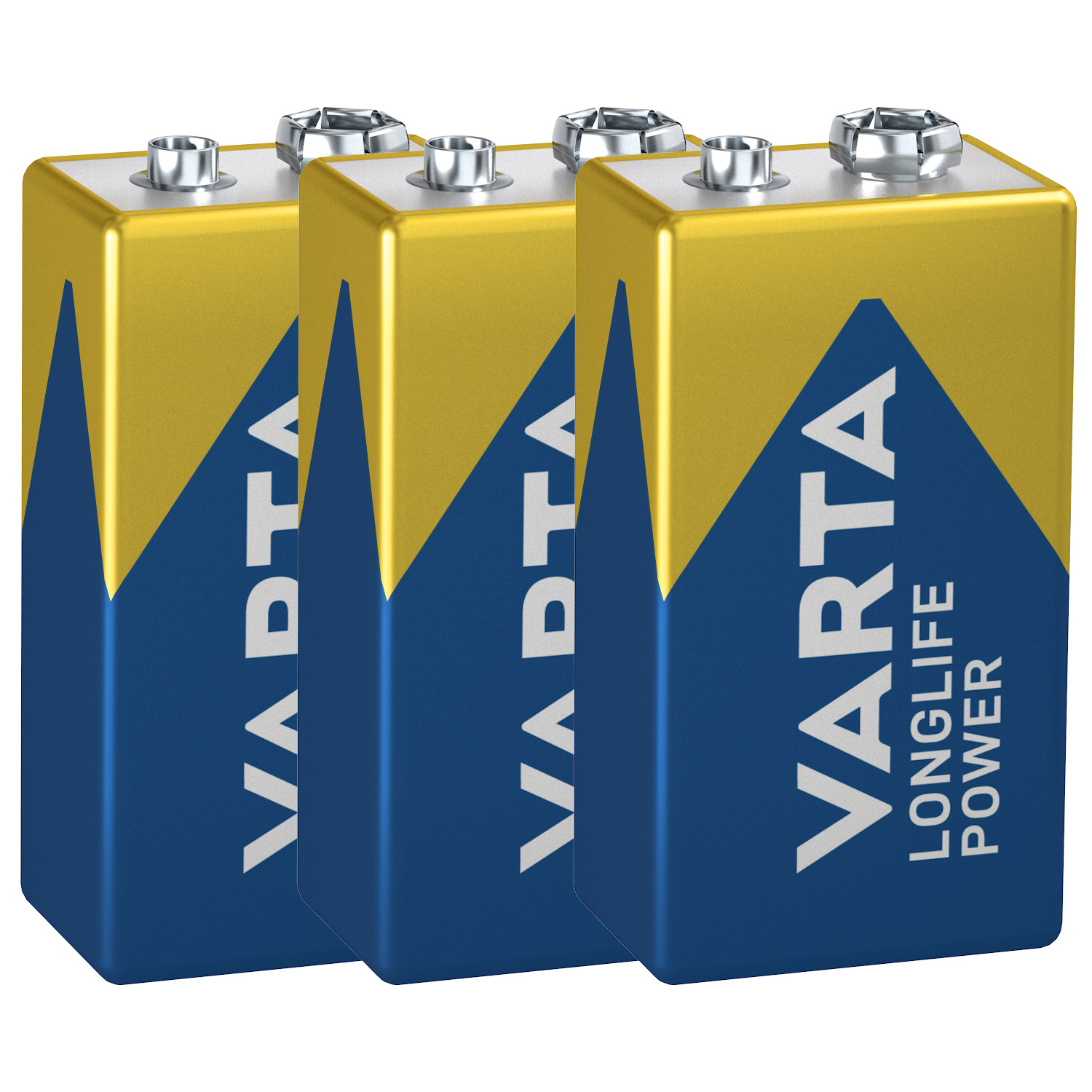 3-pack Brandvarnarbatteri 9V
