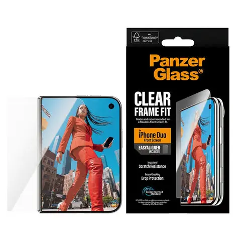 iPhone Duo Näytönsuoja asennuskehyksellä - Frame Fit