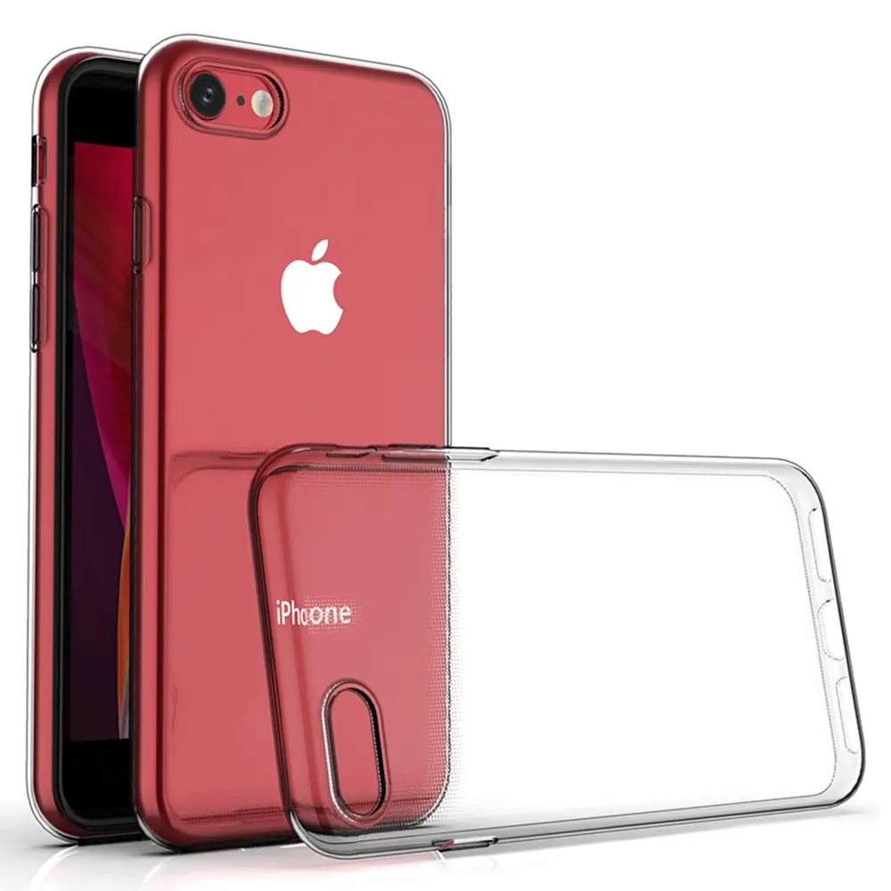 iPhone SE 2020 Tyndt TPU-cover, Gennemsigtig