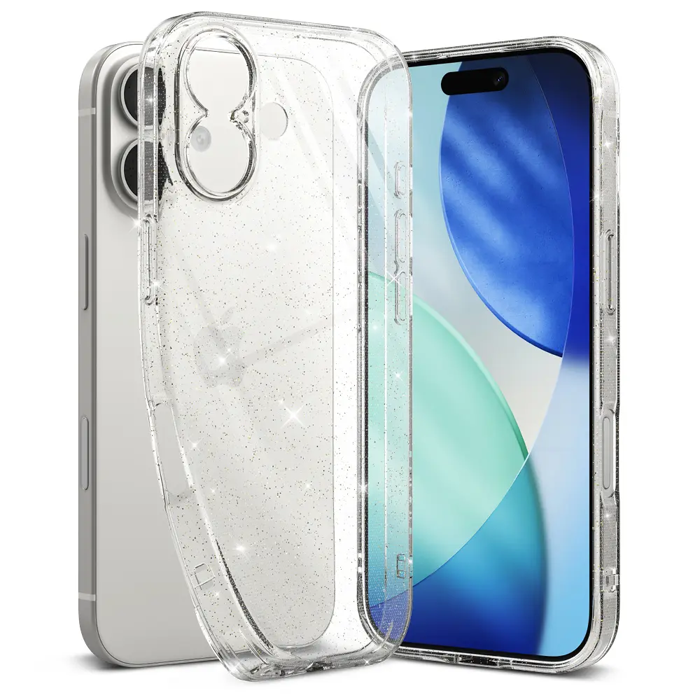 Air Case iPhone 17 Glitter Clear