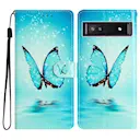 Suojakotelo Google Pixel 9a siniset perhoset