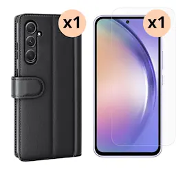 Samsung Galaxy A55 Setti Kotelo ja Näytönsuoja