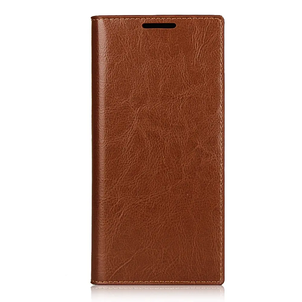 Mobilfodral Äkta Läder Samsung Galaxy Note 20 Ultra Brun