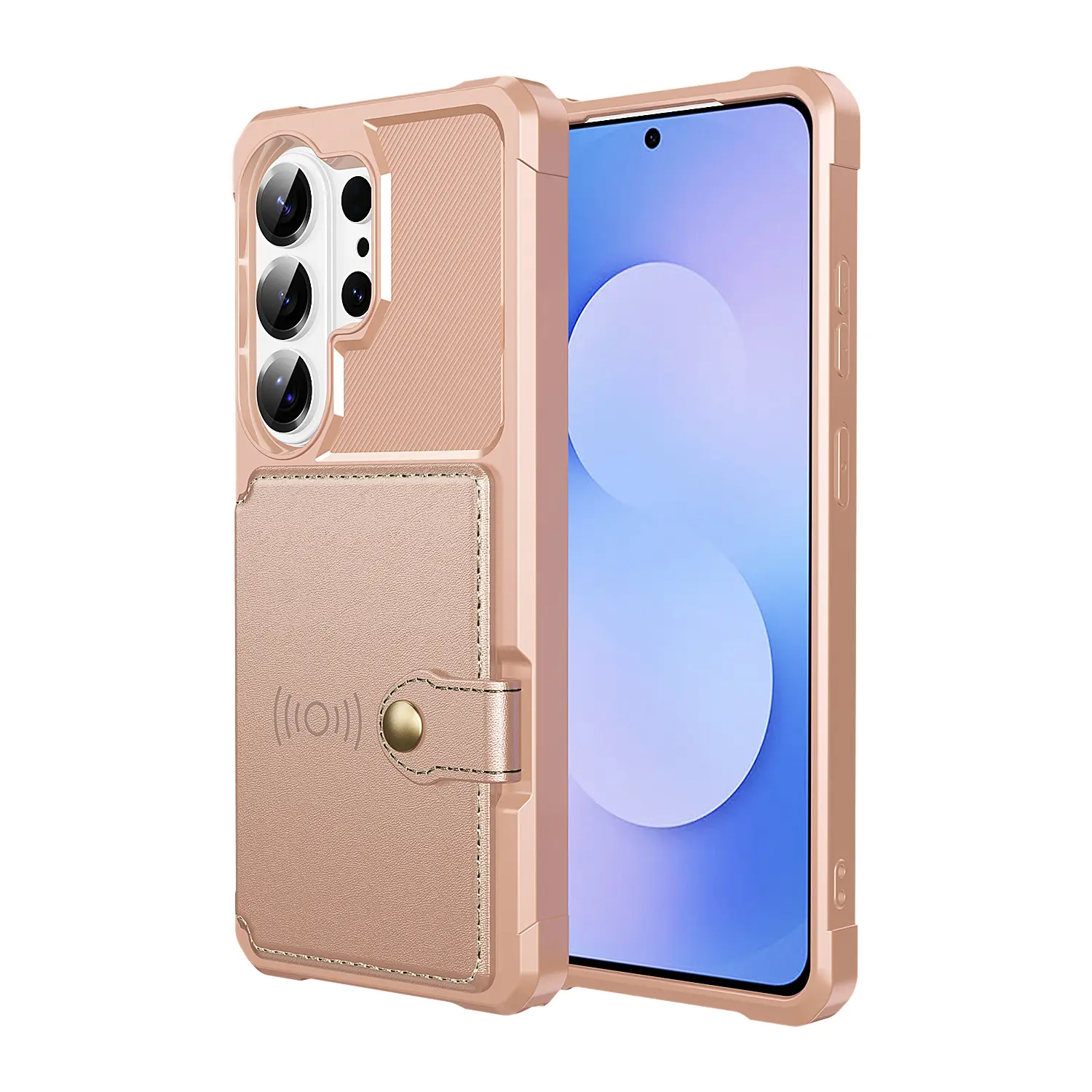 Tough Multi-slot Case Samsung Galaxy S26 Ultra Rosa