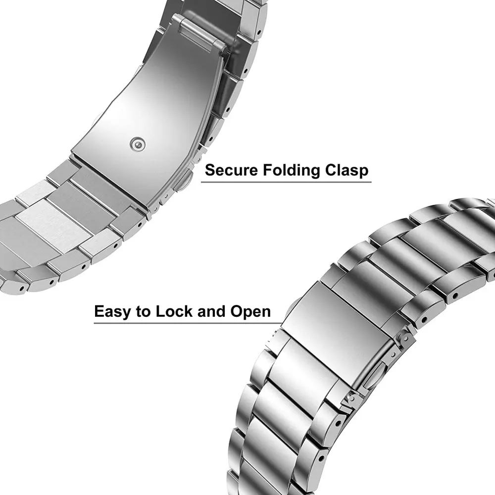 Titanarmband Universal 18mm silver