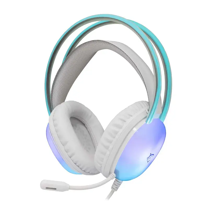 Over-Ear RGB Gaming Headset Peacock 2, Vit