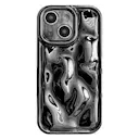 Wavy Cover TPU iPhone 13 sort