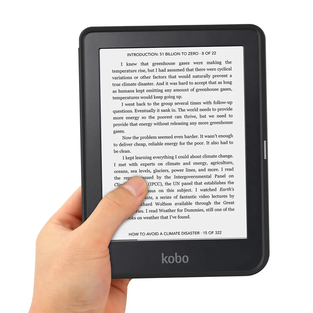 Fodral Kobo Clara 2E Svart