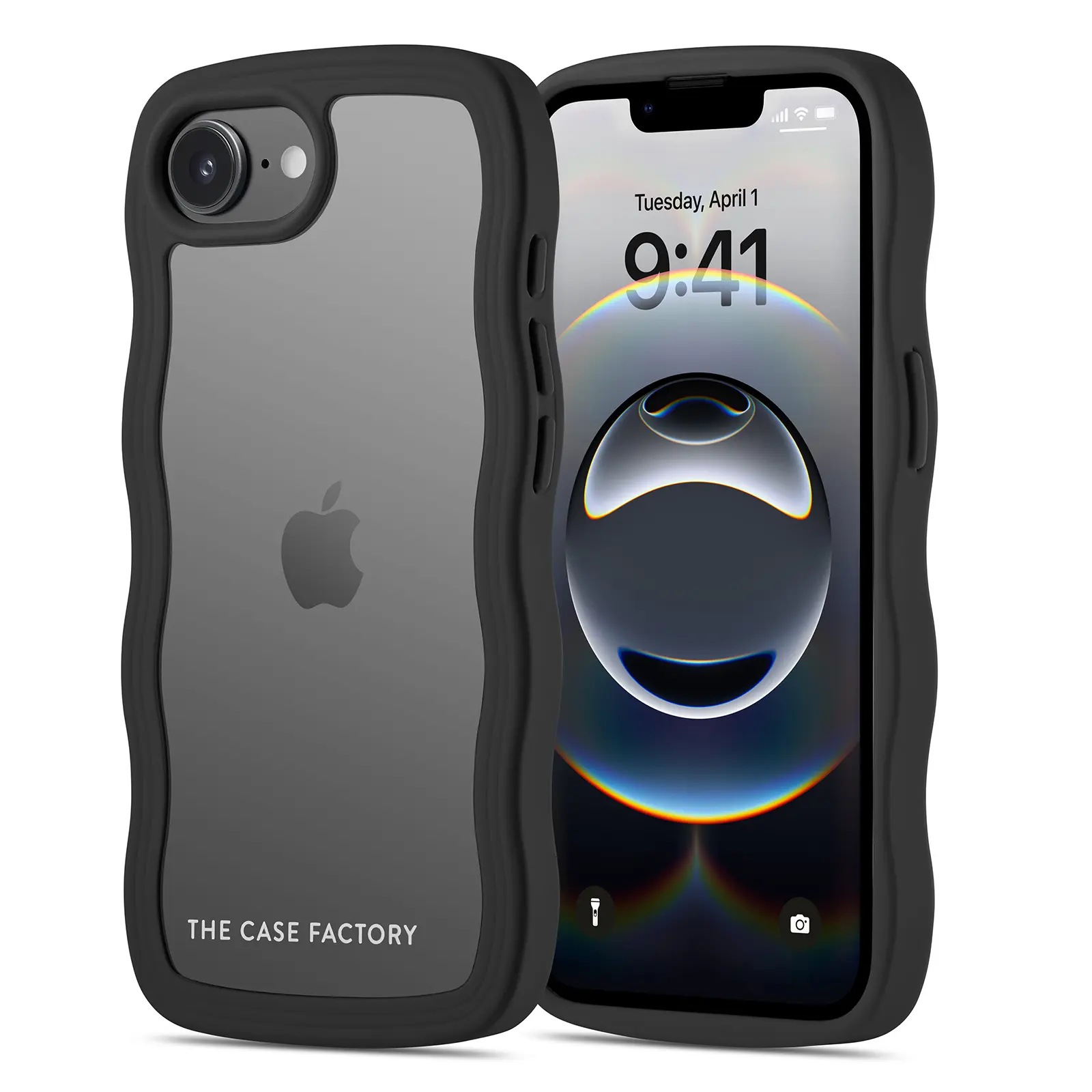 The Wave Case iPhone 17e Svart
