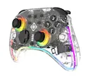 Trådlös Switch 2-handkontroll med RGB-belysning, C-knapp och makroknappar, Genomskinlig