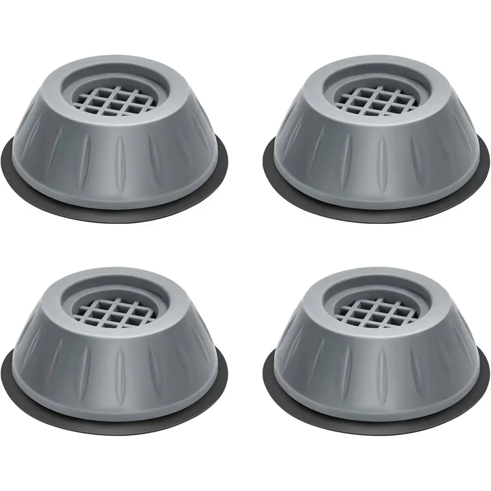 Vibrationsdæmpende fødder til vaskemaskine og tørretumbler (4-pak)