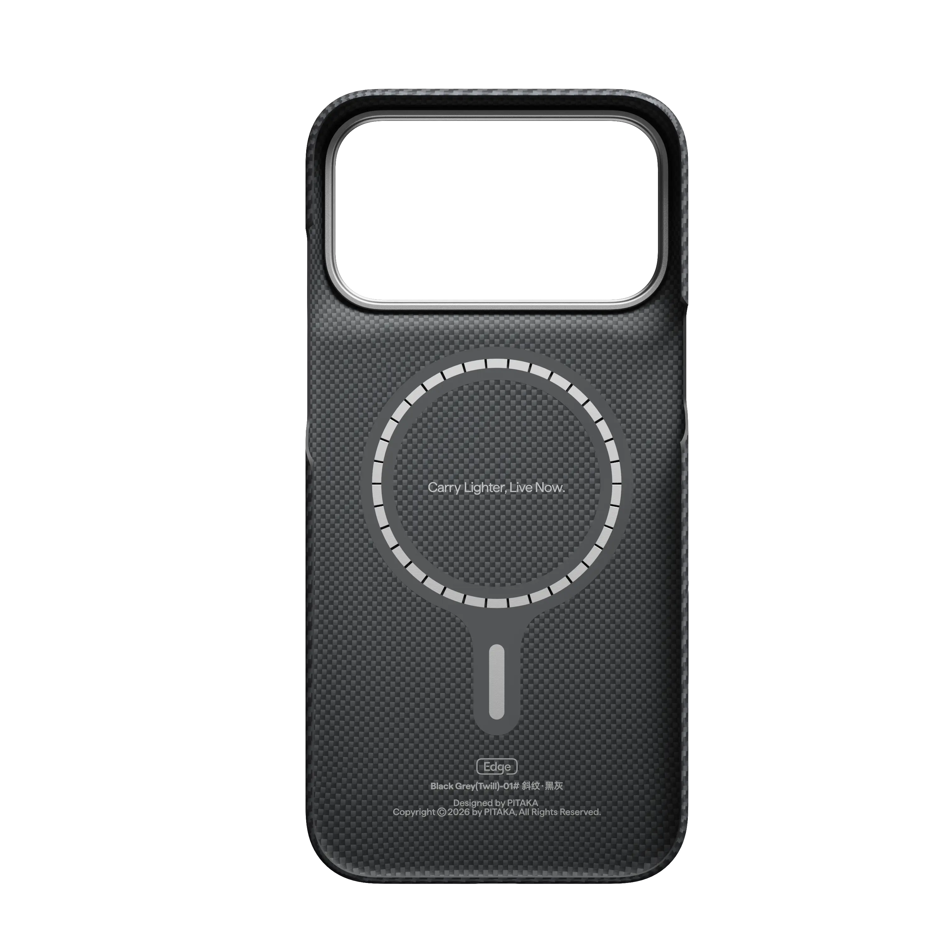 Edge MagSafe Skal iPhone 18 Pro Max Svart