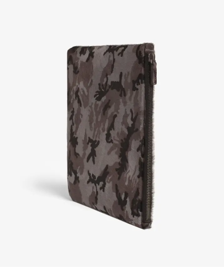 Small Clutch Pony Mini Military Grey