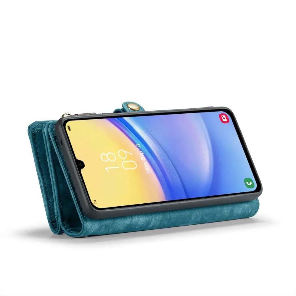 Multi-slot Plånboksfodral Samsung Galaxy A16 Blå