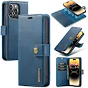 Magnet Wallet iPhone 15 Pro Blue