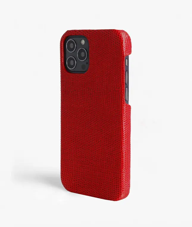 Skal iPhone 12/iPhone 12 Pro Lizard Röd