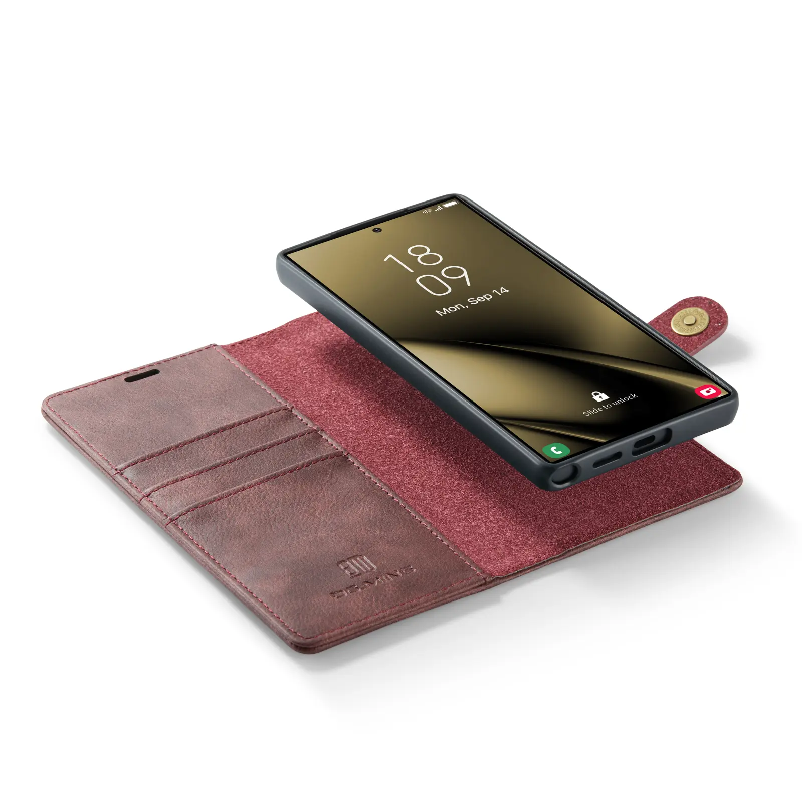 Magnet Wallet Samsung Galaxy S25 Ultra Red