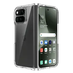 Google Pixel 11 Pro Fold Crystal Hybrid-deksel, Gjennomsiktig