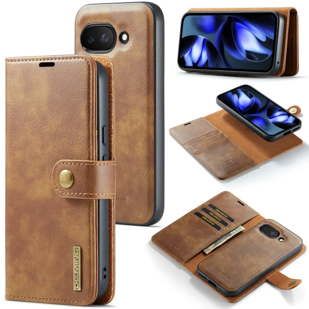 Magnet Wallet Google Pixel 9a Cognac