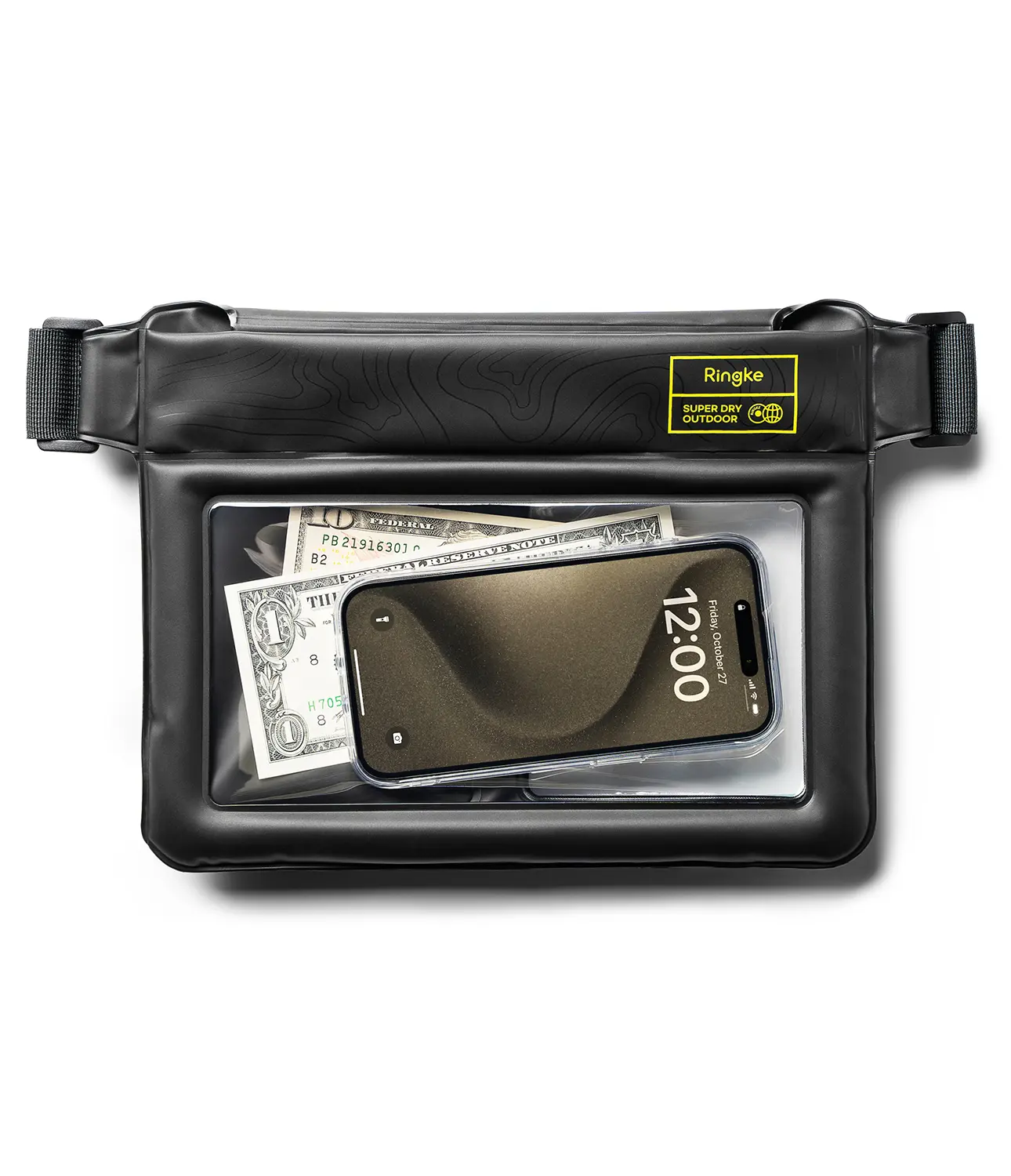 Universal Waterproof Sling Bag Black