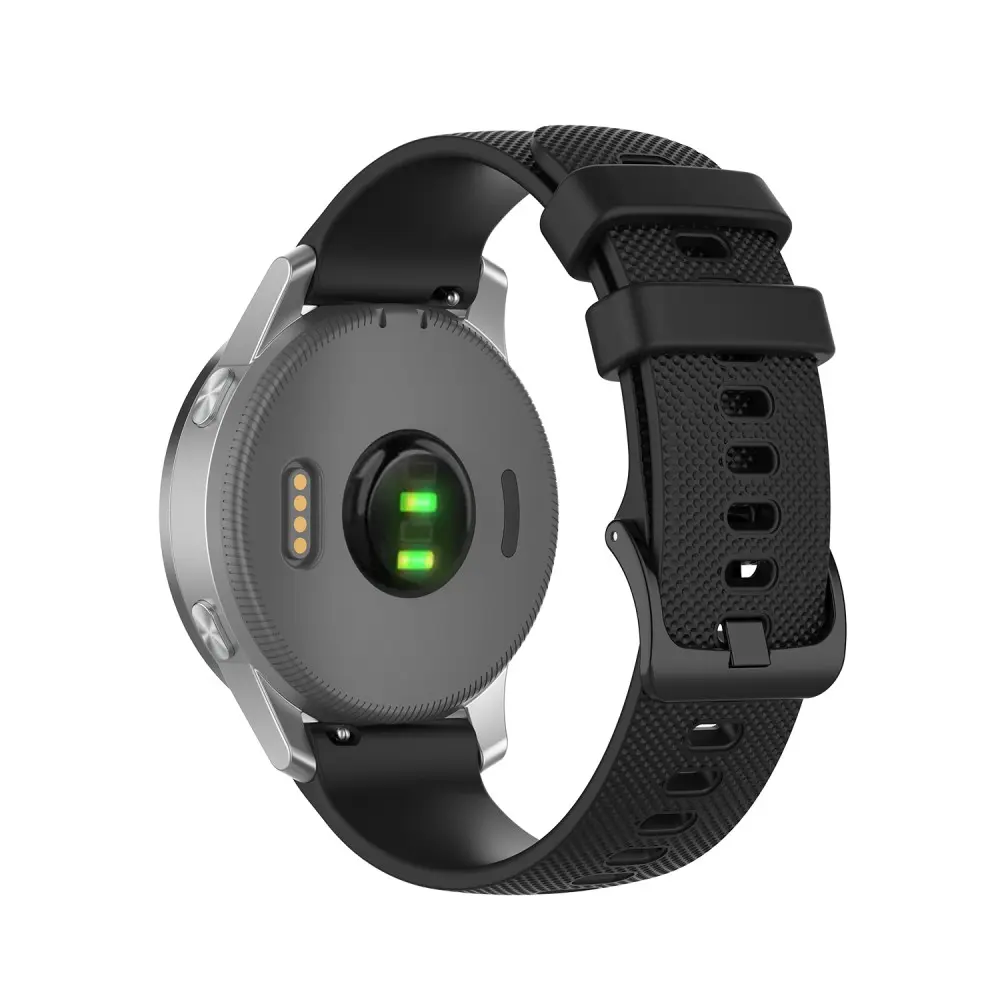 Silikonarmband Garmin Vivoactive 4s Svart
