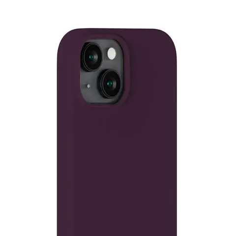 Silikonskal iPhone 15 Deep Plum