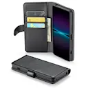 Ægte Læderetui Sony Xperia 1 VI Sort