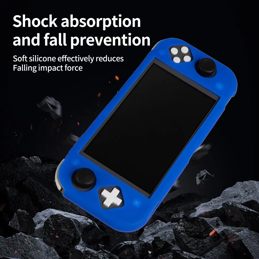 Silikonskal Nintendo Switch Lite svart