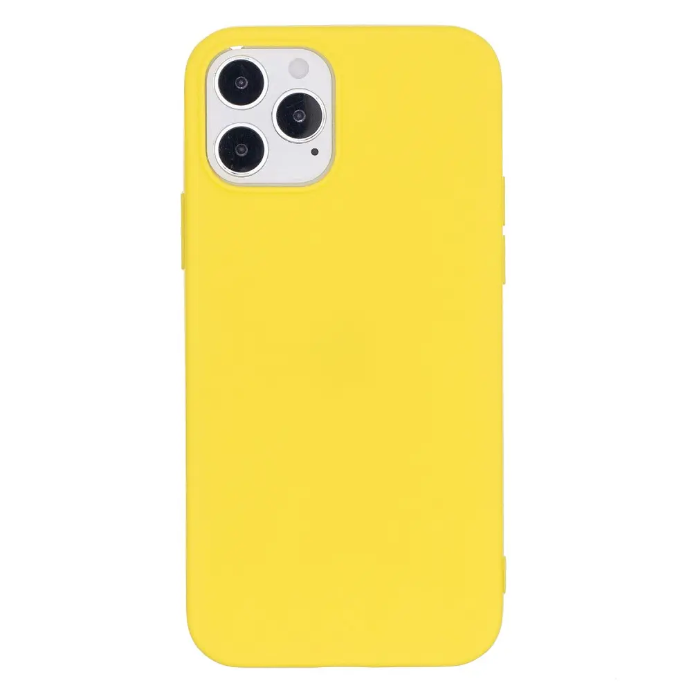 TPU Cover iPhone 12/iPhone 12 Pro Gul