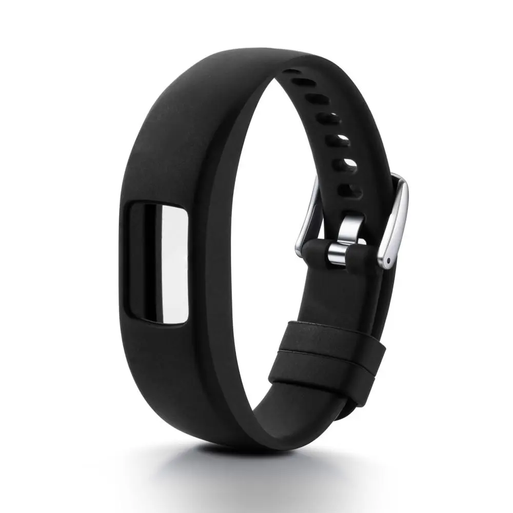 Silikonarmband Garmin Vivofit 4 svart