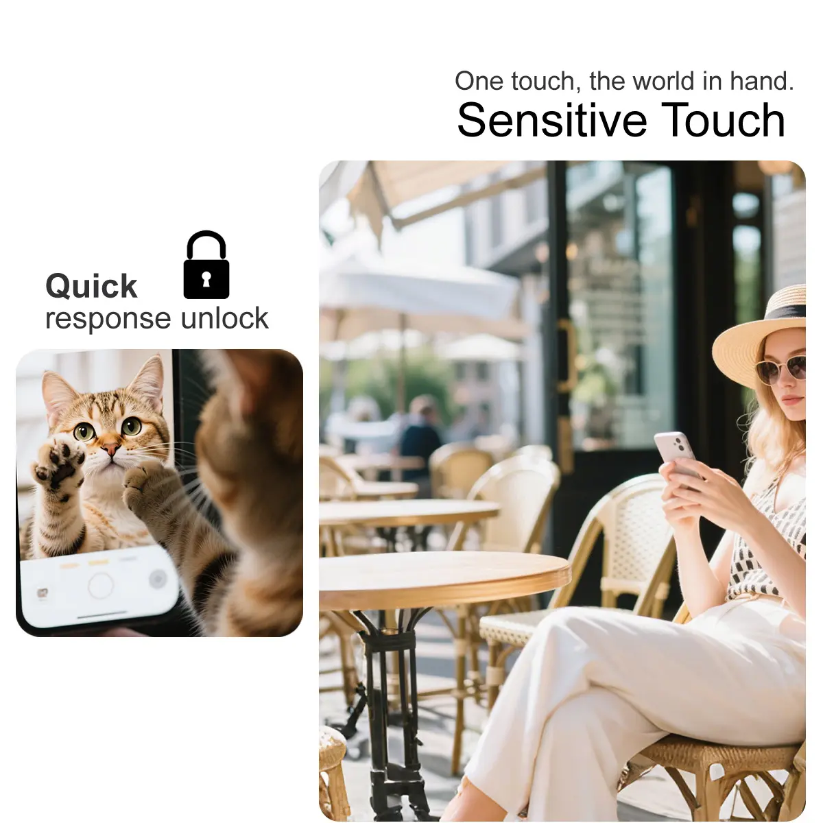 Heltäckande Härdat Glas Skärmskydd Xiaomi 17 Ultra svart