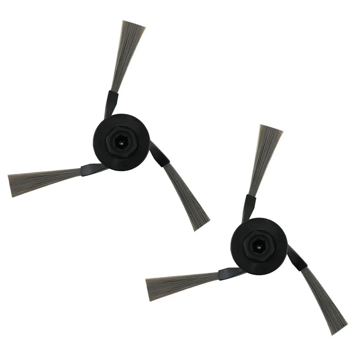 2-pak Sidebørster - passer til  Dreame X60 Max Ultra Sort