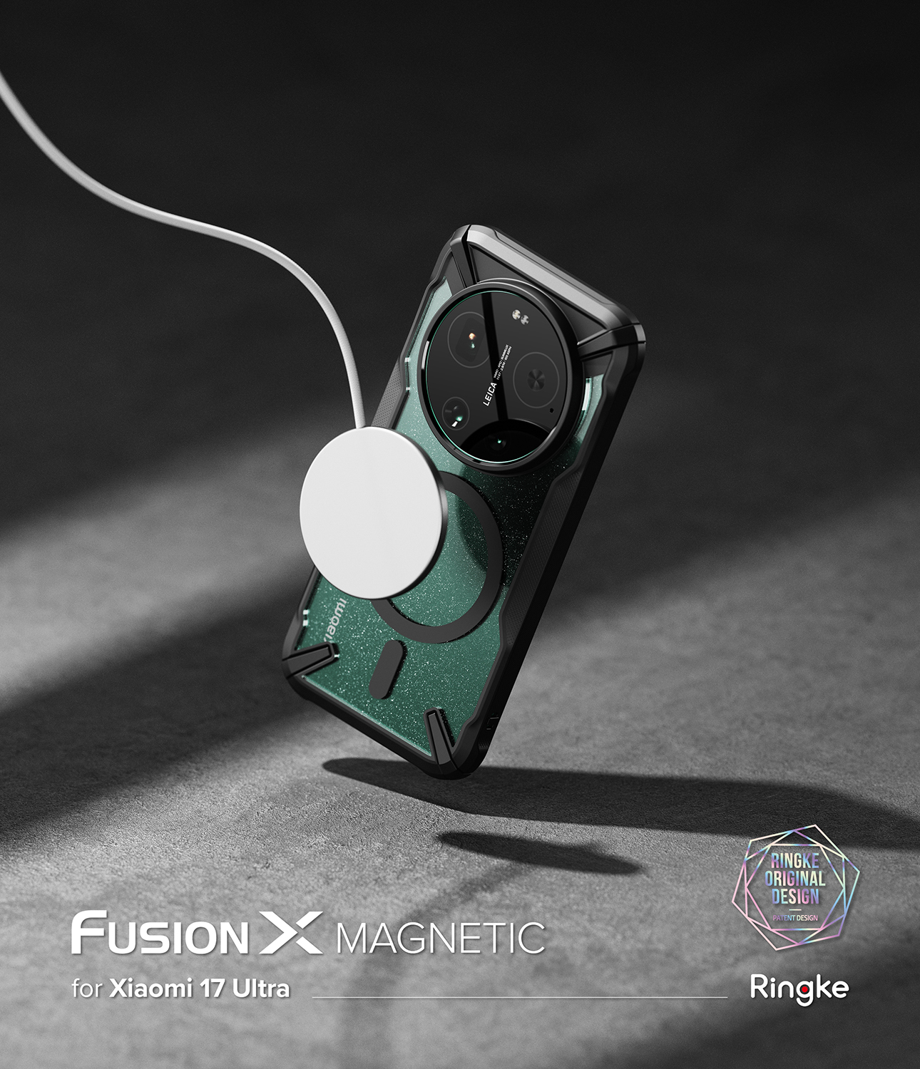 Fusion X Magnetic MagSafe Case Xiaomi 17 Ultra Svart