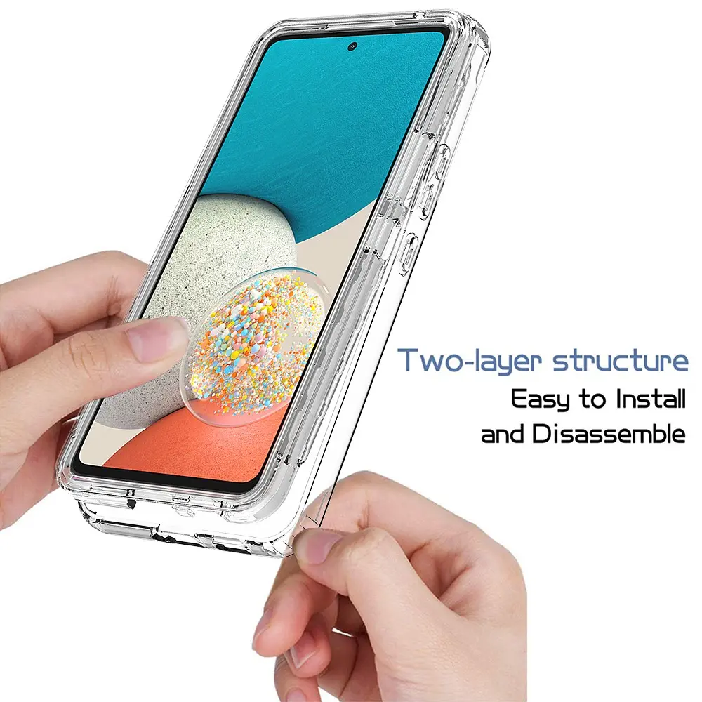 Full Cover Skal Samsung Galaxy A53 Genomskinlig