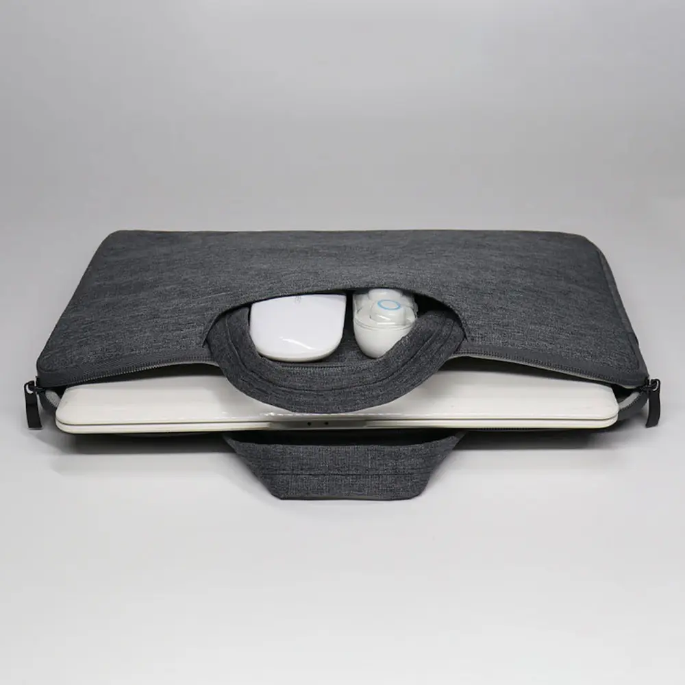 Laptopfodral med Handtag 15,6" Mörkgrå