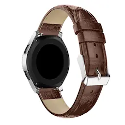 Nahkaranneke Krokodil Huawei Watch GT 4 46mm ruskea