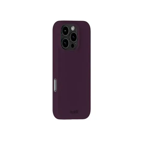 Silikonskal iPhone 16 Pro Deep Plum