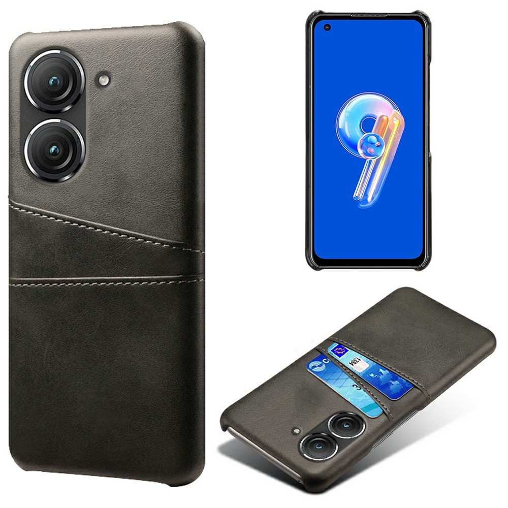 tectTech Card Slots Case Asus ZenFone 10 Svart - Mobildeksel med praktisk kortspor